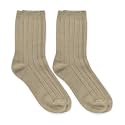 Jefferies Socks Boy's Rayon Derived From Bamboo School Uniform Ribbed Crew Socks 2 Pair Pack