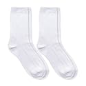 Jefferies Socks Boy's Rayon Derived From Bamboo School Uniform Ribbed Crew Socks 2 Pair Pack