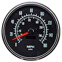 Speedometer, Retro Style [5 in. Dia., 0-160 mph]