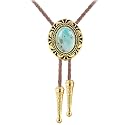 Jeilwiy Bolo Tie for Men Cowboy Ties Western Bolo Tie Necklace for Women
