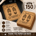 JEKO Paper Disposable Paper Mat For  Universal For Car