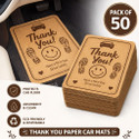 JEKO Paper Disposable Paper Mat For  Universal For Car