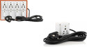 JELECTRICALS Brown PVC Extension Board | Long Copper Wire With 6AMP 3 PIN & Anchor Switch’s 5 Socket Extension Boards (Brown, 20 m)