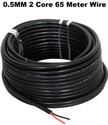 JELECTRICALS PVC 0.5 sq/mm Black 65 m Wire (Black)