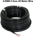 JELECTRICALS PVC 0.5 sq/mm Black 45 m Wire
