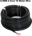 JELECTRICALS PVC 0.5 sq/mm Black 15 m Wire (Black)
