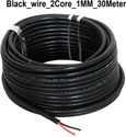 JELECTRICALS PVC 1 sq/mm Black 30 ft. Wire (Black)