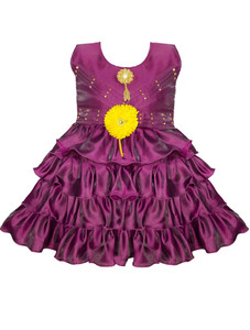 jelly garments baby girls midiknee length festivewedding dress