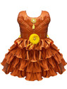 JELLY GARMENTS Baby Girls Midi/Knee Length Festive/Wedding Dress