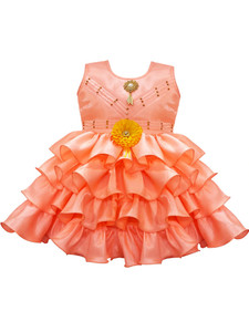 jelly garments girls midiknee length festivewedding dress