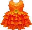 JELLY GARMENTS Girls Midi/Knee Length Festive/Wedding Dress