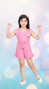 jelly qelly fashion printed girls jumpsuit