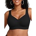 Jelly Wireless Bra for Women Plus Size Full Coverage Minimizer