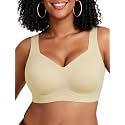 Jelly Wireless Bra for Women Plus Size Full Coverage Minimizer