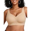 Jelly Wireless Bra for Women Plus Size Full Coverage Minimizer