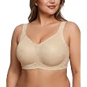 Jelly Wireless Bra for Women Plus Size Full Coverage Minimizer