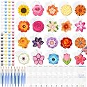 JellyArch 20 Set Flower DIY Painting Kit Ceramic to Paint Your Own