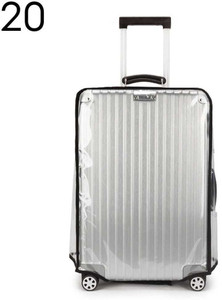 jellyfish trolley cover hard 20-inch transparent cover for trolley bag suitcase protect dust waterproof luggage cover