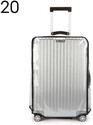 Jellyfish trolley cover Hard 20-inch transparent Cover for trolley bag suitcase protect dust waterproof Luggage Cover