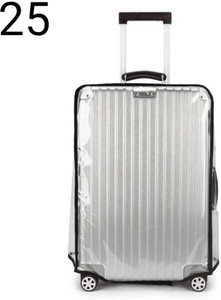 jellyfish trolley cover pvc plastic hard case transparent trolley suitcase luggage waterproof luggage cover