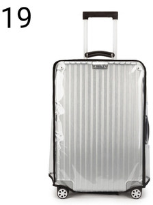 jellyfish trolley cover suitcase pvc transparent luggage trolley waterproof cover-19 luggage cover luggage cover