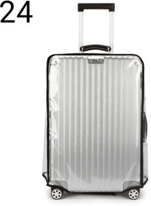 jellyfish trolley cover suitcase pvc transparent luggage trolley waterproof cover-24 hard luggage cover luggage cover