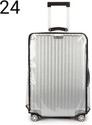 Jellyfish trolley cover Suitcase PVC Transparent Luggage Trolley Waterproof Cover-24 hard Luggage Cover Luggage Cover