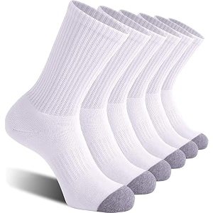 men39s ankle length cushioned sports socks  breathable fabric  moisture wicking  anti-blister comfort  gym running walking