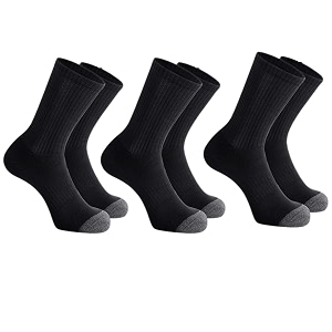 men39s ankle length cushioned sports socks  breathable fabric  moisture wicking  anti-blister comfort  gym running walking