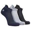 Men's Ankle Length Cushioned Sports Socks | Breathable Fabric | Moisture Wicking | Anti-Blister Comfort | Gym, Running, Walking