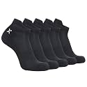 Men's Ankle Length Cushioned Sports Socks | Breathable Fabric | Moisture Wicking | Anti-Blister Comfort | Gym, Running, Walking