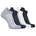 Men's Ankle Length Cushioned Sports Socks | Breathable Fabric | Moisture Wicking | Anti-Blister Comfort | Gym, Running, Walking