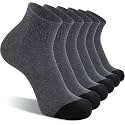 Men's Ankle Length Cushioned Sports Socks | Breathable Fabric | Moisture Wicking | Anti-Blister Comfort | Gym, Running, Walking