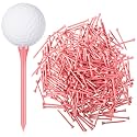 Jenaai 200 Pcs Golf Tees Bamboo Golf Tees for Women