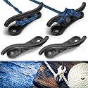 Jenaai Dock Cleats Aluminum Boat Cleats S Style Tie Down