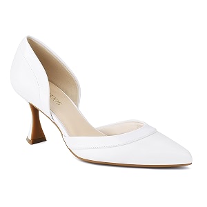 JENN ARDOR Womens Pumps Low Heels Pointed