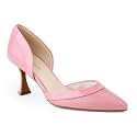 JENN ARDOR Women39s Pumps Low Heels Pointed