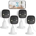 Jennov 2K WiFi Security Camera IndoorOutdoor 5G2.4Ghz