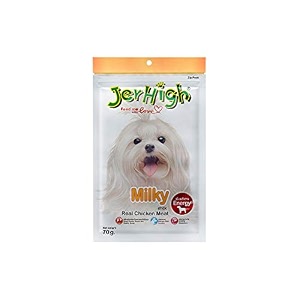 jerhigh dog snacks milky stick chicken meat 70g plus vitamin calcium pack of 3