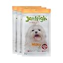 JerHigh Chicken All Life Stages Dog Treats, Free from by-Products &amp; Gluten, Milky (Stick, 3 X 70g) - Sold by DogsNCats