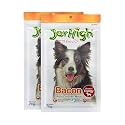 Jerhigh Chicken Dog Treats, Human Grade High Protein Chicken, Fully Digestible Healthy Snack &amp; Training Treat, Free from by-Products &amp; Gluten, Bacon 70gm (2X 70g),All Life Stages,stick