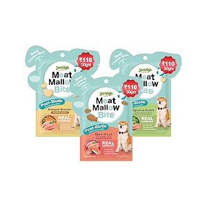 jerhigh chicken dog treats high-protein human grade chicken jerky 100 natural fully digestible healthy snack amp training treat 3 x 50g all life stages