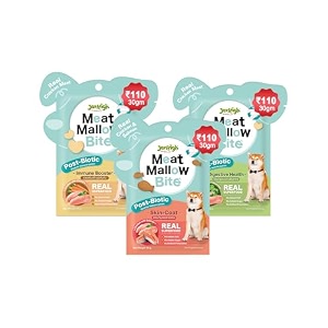 jerhigh dog wet food combo pack chicken liver vegetable grilled roasted duck in gravy assorted 1pc each x 120 g pack of4
