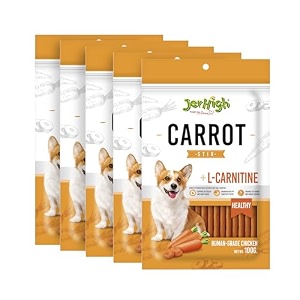 jerhigh fully digestible healthy snack amp training treat human grade high protein chicken stick all life stages 5 x 100g