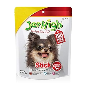 jerhigh stick made with real chicken meat medium 420 g