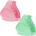 Jerify 2 Pcs Wrestling Headgear for Kid Youth, Light Pink,Light Green