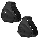 Jerify 2 Pcs Wrestling Headgear for Kid Youth, Black