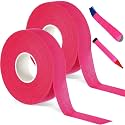 Jerify 2 Rolls Cloth Hockey Tape 27 yd x 1 Inch Multipurpose Hockey Stick Tape Athletic Sport Gift for Lacrosse Ice Roller Blade Handle Protector