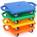 Jerify 4 Pcs Scooter Board with Handles Wheels 11.22"