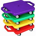 Jerify 4 Pcs Scooter Board with Handles Wheels 11.22"
